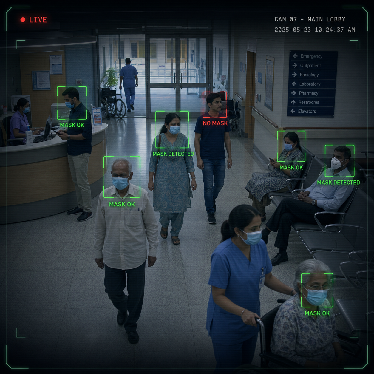 Mask Compliance Detection